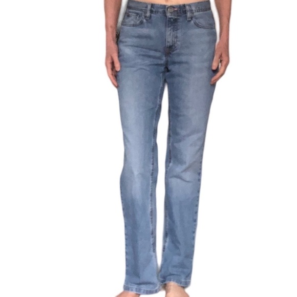 Tommy  Hilfiger Faded Straight Leg Mid Waist 28/32 Denim Jeans - Picture 1 of 13
